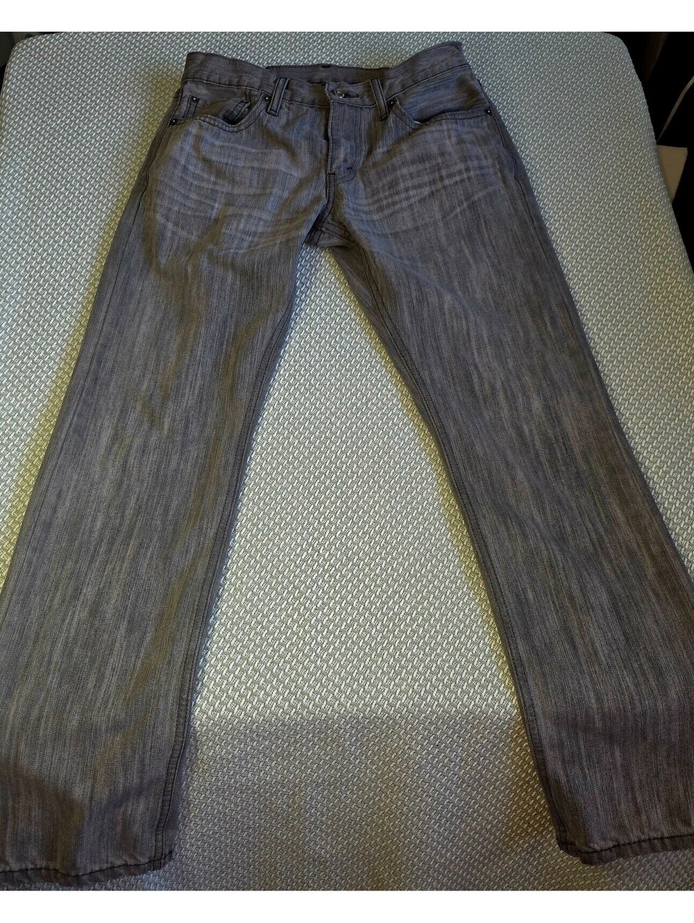 Mens Gray Levi's 514 slim straight size 29/30